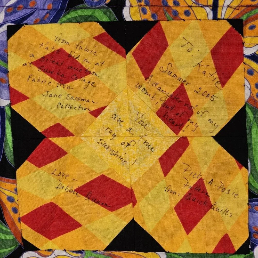 Colorful Maximalist Style Quilt Pick A Posie Jan Sassman 44 X‎ 61 Tapestry